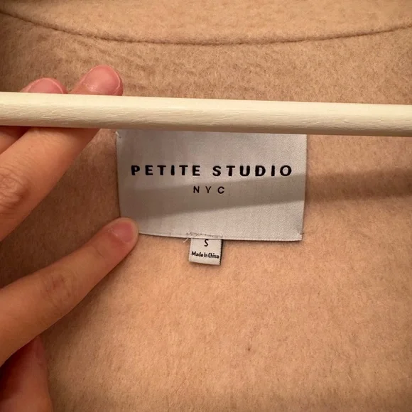 Petite Studio reversible wool coat - size S - Picture 2 of 3